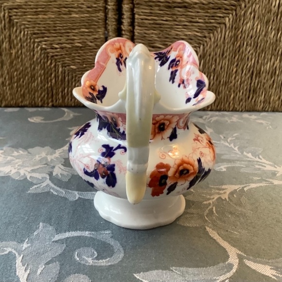 John Ridgway & Co: Porcelain Milk Jug. Bentick pattern (Buclugh or Buccleugh). - Picture 4 of 6